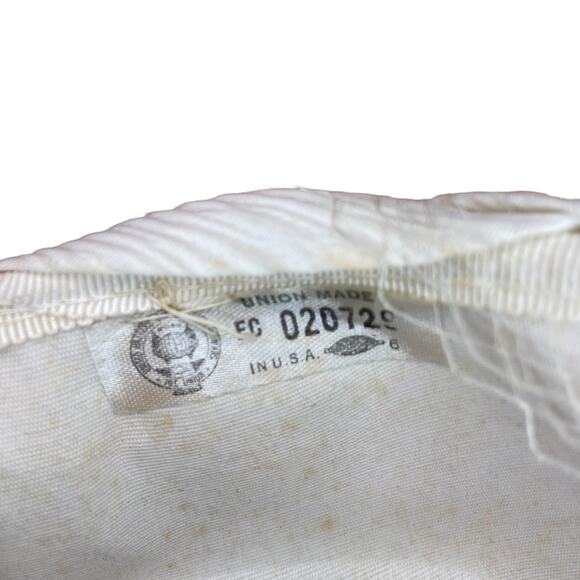 1950s Ivory Pillbox Hat with Netting Union Made Vintage Cocktail Hat main image 4